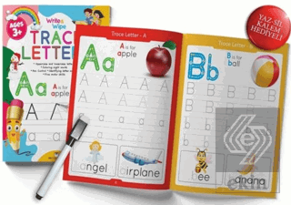 Trace Letters Write and Wipe Activity