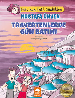 Travertenlerde Gün Batımı