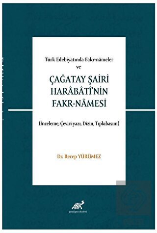 Türk Edebiyatında Fakr-Nameler Ve Çağatay Şairi H