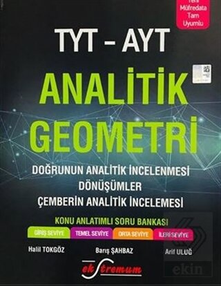 TYT-AYT Analitik Geometri Konu Anlatımlı Soru Bank