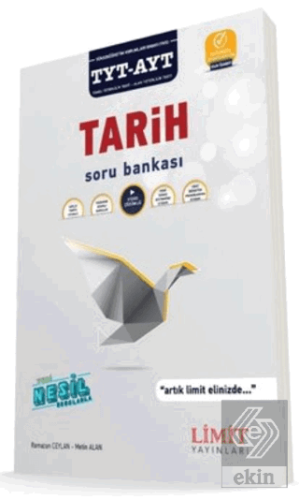 TYT AYT Tarih Soru Bankası Limit Yayınları