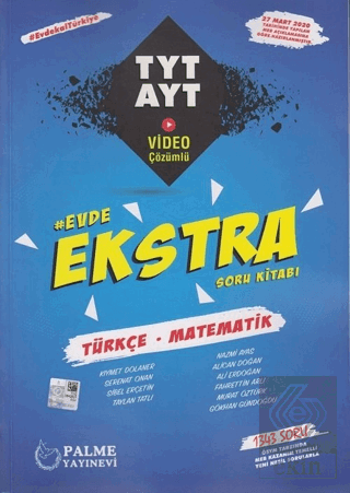 TYT-AYT Türkçe - Matematik Evde Ekstra Soru Kitabı