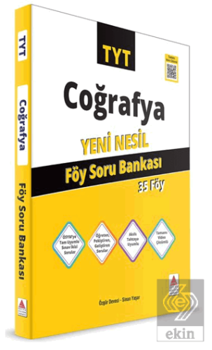 TYT Coğrafya Föy Soru Bankası Delta Kültür Yayınev