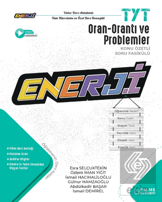 TYT Enerji Oran-orantı ve Problemler Konu Özetli S