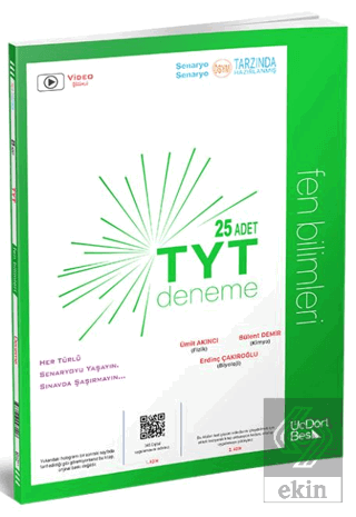 Tyt Fen Bilimleri 25 Adet Deneme