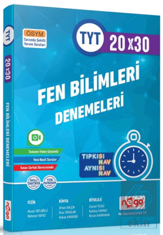 TYT Fen Bilimleri Tamamı Video Çözümlü Branş Denem