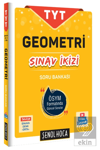 TYT Geometri Sınav İkizi Soru Bankası Şenol Hoca Y