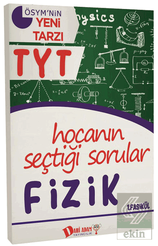 TYT Hocanın Seçtiği Sorular Fizik Soru Bankası 1.