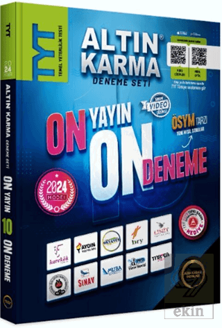 TYT On Yayın On Deneme 2024 Model