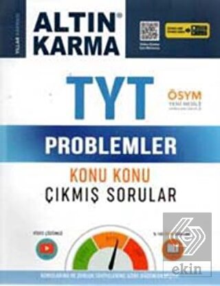 TYT Problemler Konu Konu Çıkmış Sorular