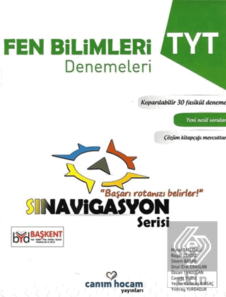 TYT Sınavigasyon Serisi Fen Bilimleri Koparılabili