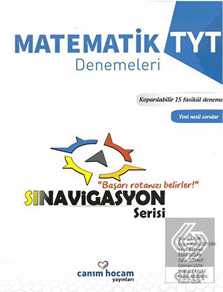 TYT Sınavigasyon Serisi Matematik Koparılabilir 15