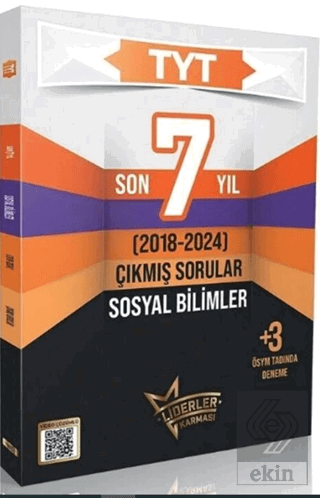 TYT Sosyal Bilimler Çıkmış Sorular Son 7 Yıl Çözümlü