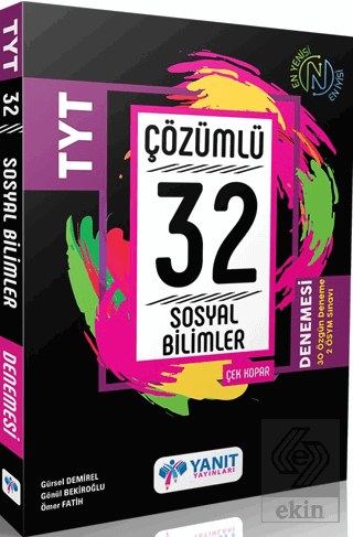 TYT Sosyal Bilimler Video Çözümlü 32 Deneme