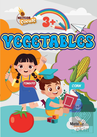 Vegetables Türkçe-İngilizce Boyama Kitabı