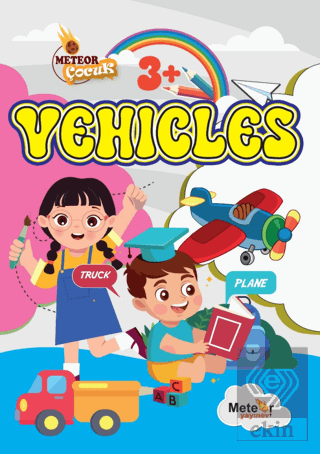 Vehicles Türkçe-İngilizce Boyama Kitabı