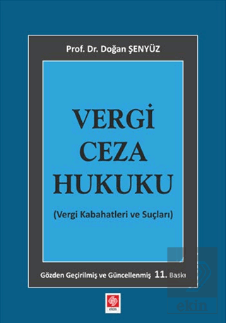 Vergi Ceza Hukuku Doğan Şenyüz