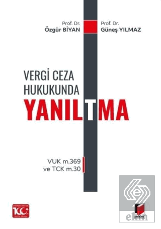 Vergi Ceza Hukukunda Yanıl(t)ma