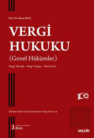 Vergi Hukuku Genel Hükümler Vergi Tekniği – Vergi