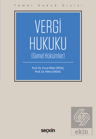 Vergi Hukuku (Genel Hükümler)