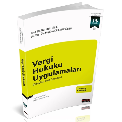 Vergi Hukuku Uygulamaları (Olaylar, Test Soruları)