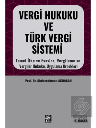 Vergi Hukuku ve Türk Vergi Sistemi