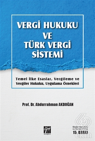 Vergi Hukuku ve Türk Vergi Sistemi