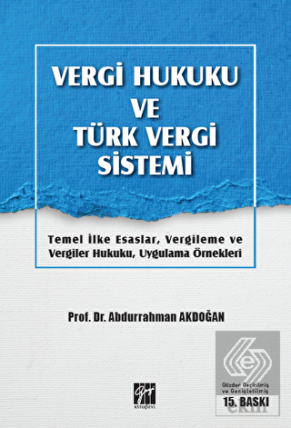 Vergi Hukuku ve Türk Vergi Sistemi