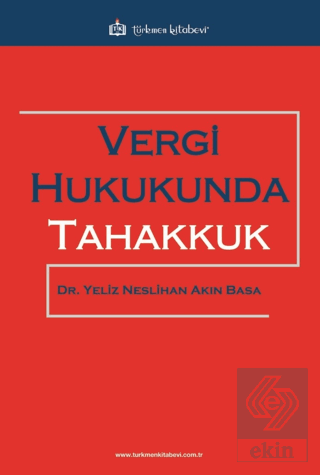 Vergi Hukukunda Tahakkuk