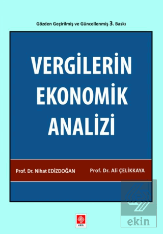 Vergilerin Ekonomik Analizi Nihat Edizdoğan