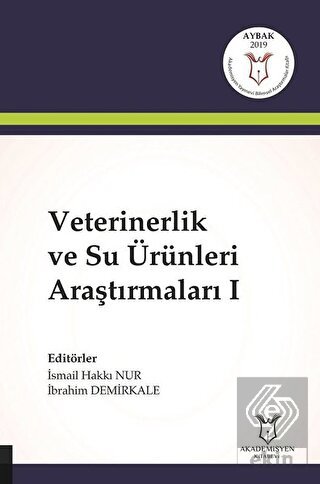 Veterinerlik ve Su Ürünleri Araştırmaları 1