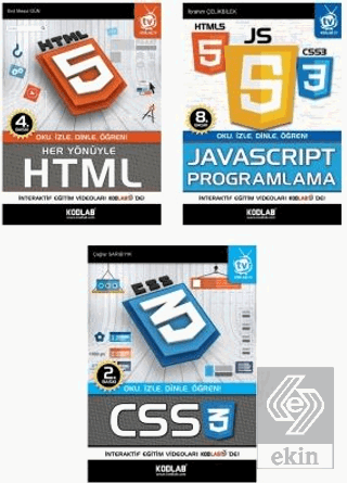 Web Programlama Seti (3 Kitap Takım)