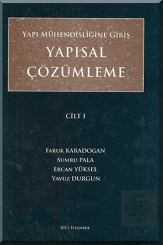 Yapısal Çözümleme Cilt: 1