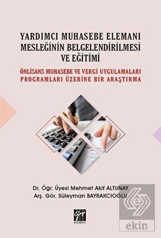 Yardımcı Muhasebe Elemanı Mesleğinin Belgelendiril