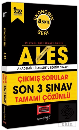 Yargı 2022 ALES Ekonomik Seri Tamamı Çözümlü Son 3