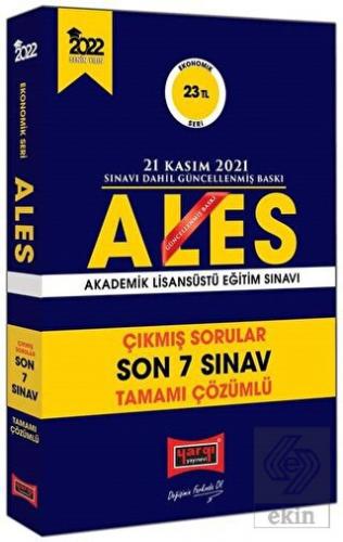 Yargı 2022 ALES Ekonomik Seri Tamamı Çözümlü Son 7 Sınav Çıkmış Sorula