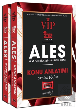 Yargı 2022 ALES VIP Sayısal ve Sözel Konu Anlatımı