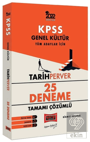 Yargı 2022 KPSS Genel Kültür TarihPerver Tamamı Çö