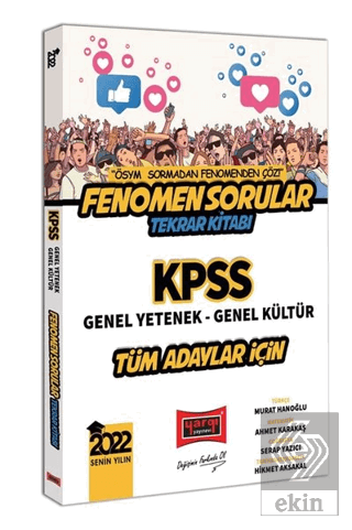 Yargı 2022 KPSS GY GK Tüm Adaylar İçin Fenomen Sor