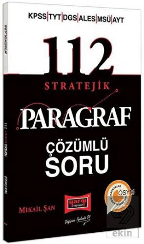 Yargı 2022 KPSS YKS DGS ALES MSÜ 112 Stratejik Çöz