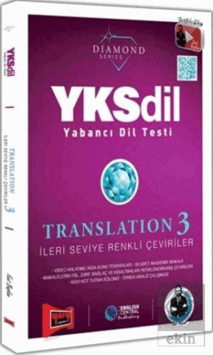 Yargı Diamond YKSdil Yabancı Dil Testi Translation