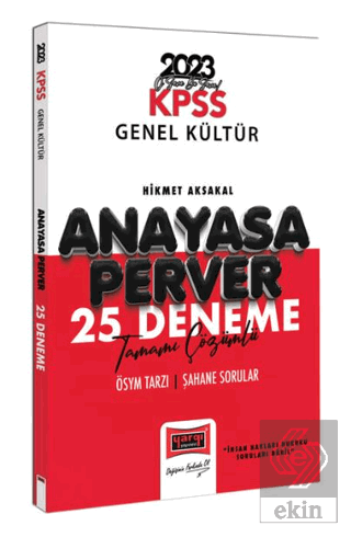 Yargı Yayınları 2023 KPSS Anayasaperver Tamamı Çöz