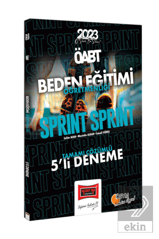 Yargı Yayınları 2023 KPSS ÖABT Sprint Beden Eğitim