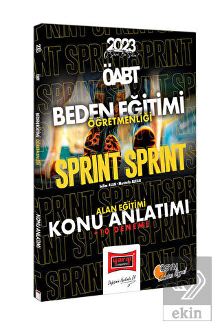 Yargı Yayınları 2023 KPSS ÖABT Sprint Beden Eğitim