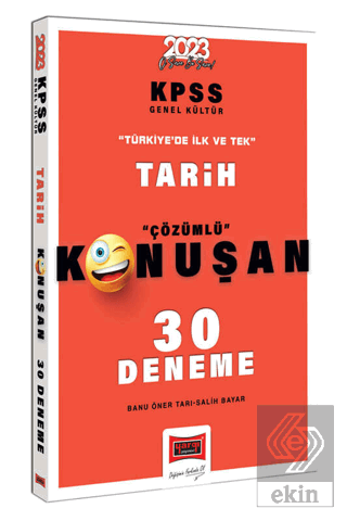 Yargı Yayınları 2023 KPSS Tarih Tamamı Çözümlü Kon