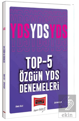 Yargı Yayınları 2023 YDS Top-5 Özgün YDS Denemeler