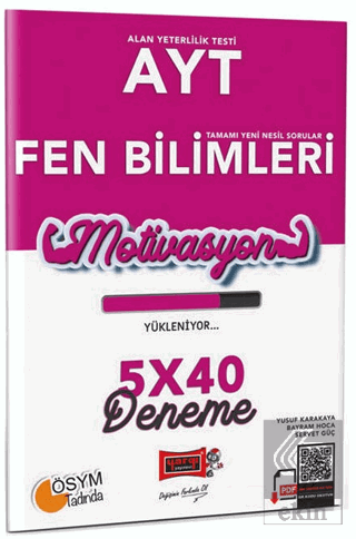 Yargı Yayınları AYT Fen Bilimleri 5x40 Deneme