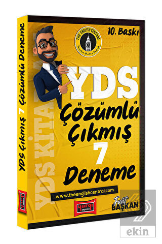 Yargı Yayınları YDS Çözümlü Çıkmış 7 Deneme