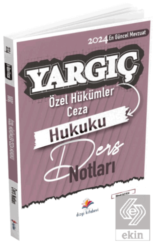 Yargıç Hakimlik ve HMGS Ceza Hukuku Özel Hükümler