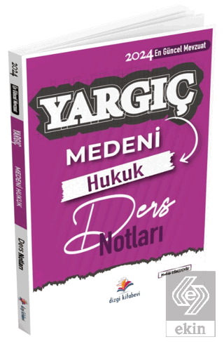 Yargıç Hakimlik ve HMGS Medeni Hukuk Ders Notları